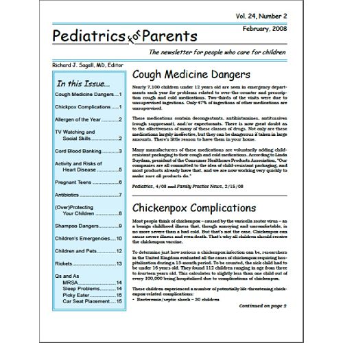 Pediatrics For Parents Magazine by