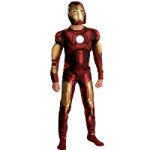 BuySeasons Iron Man 2008 Movie Muscle Chest Child Costume, Kid Large