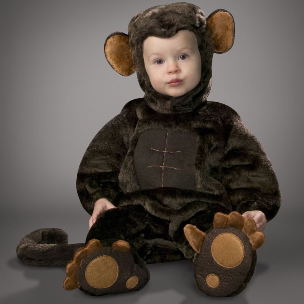 BuySeasons Animal Planet Collectors Edition Monkey Costume -Infant 18 to 24 months
