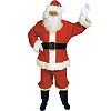 Duvetyne Santa Complete Costume - Adult One Size Fits Most