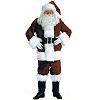 BuySeasons Velvet Complete Santa Costume - Adult One Size Fits Most