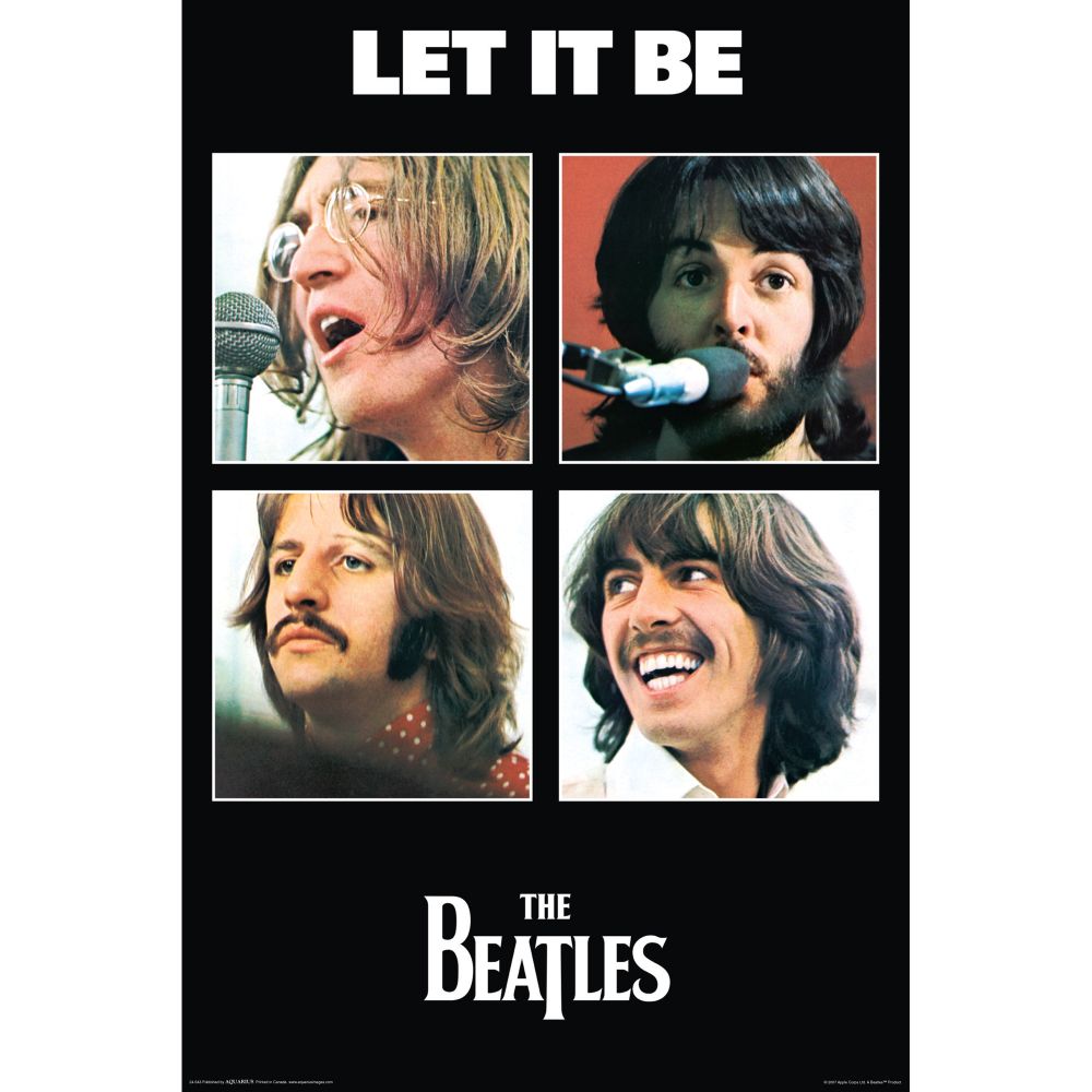 Beatles - Let it be poster 24" x 36"