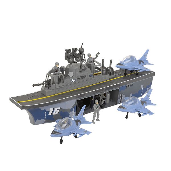 Just Kidz Aircraft Carrier and Jets