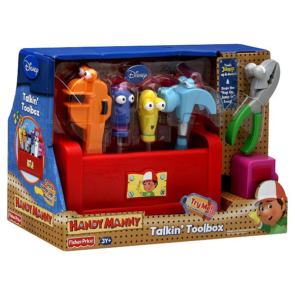 Fisher-Price Talkin' Toolbox, Handy Manny, 1 toy