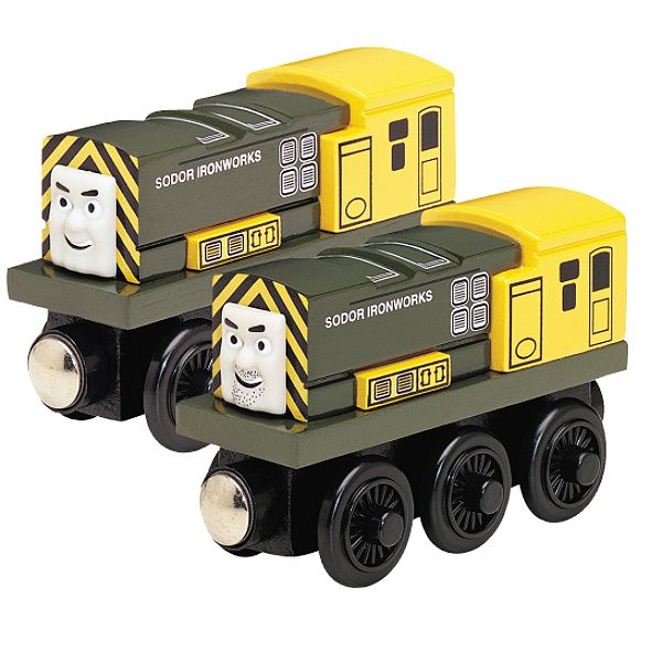 Learning Curve Thomas Wooden Railway - Iron 'Arry & Iron Bert