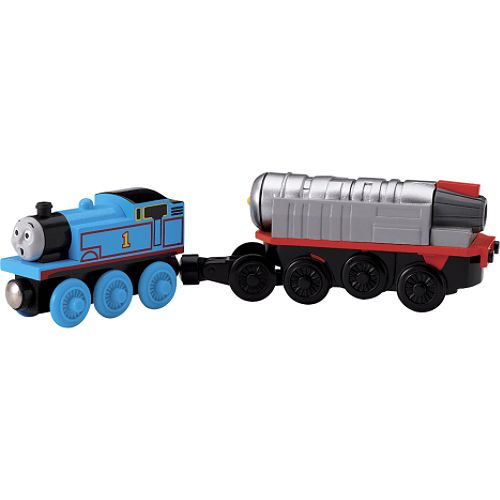 Learning Curve Thomas Wooden Railway - Battery-Powered Jet Engine with Thomas
