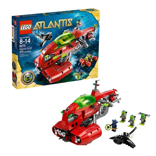 LEGO Neptune Carrier Lego Atlantis 8075