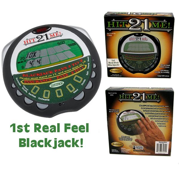 Radica Hit Me 21 Electronic Card Game