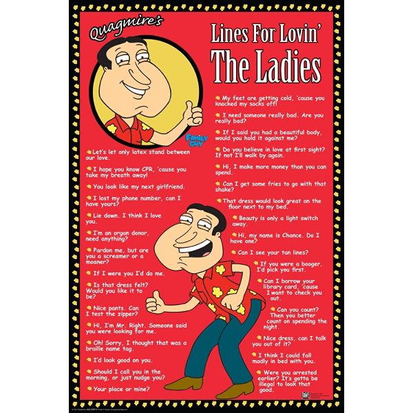 Aquarius Family Guy Quagmire Poster