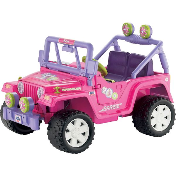 Fisher-Price Power Wheels Barbie Jammin' Jeep