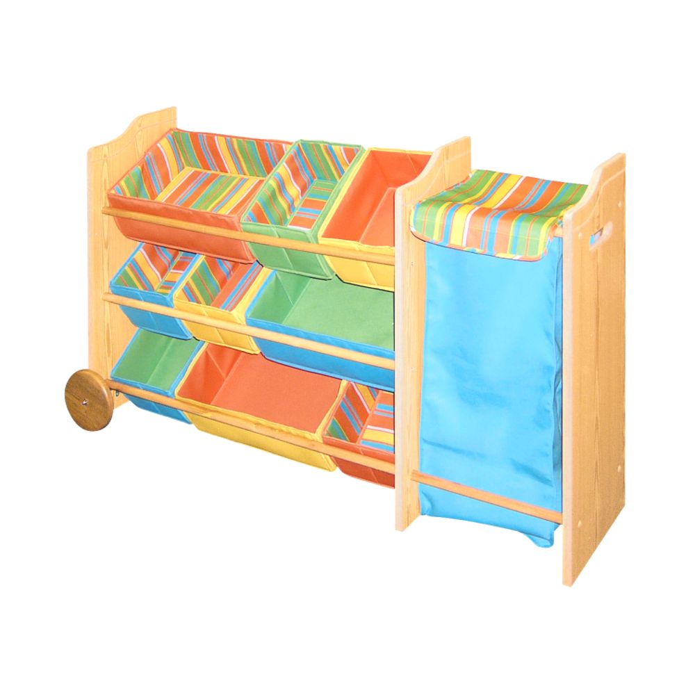 Rolling Organizer with Hamper