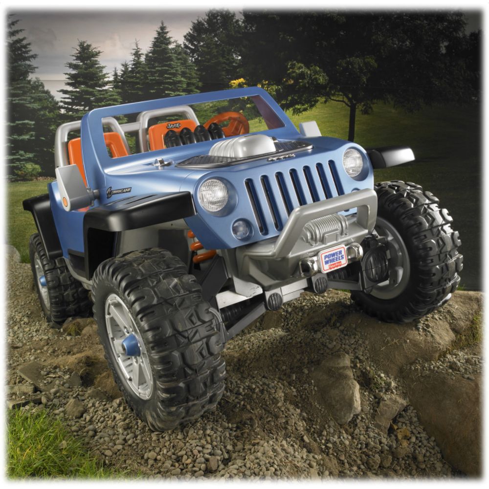 Fisher Price Fisher-Price - Power Wheels Ultimate Terrain Traction Jeep Hurricane