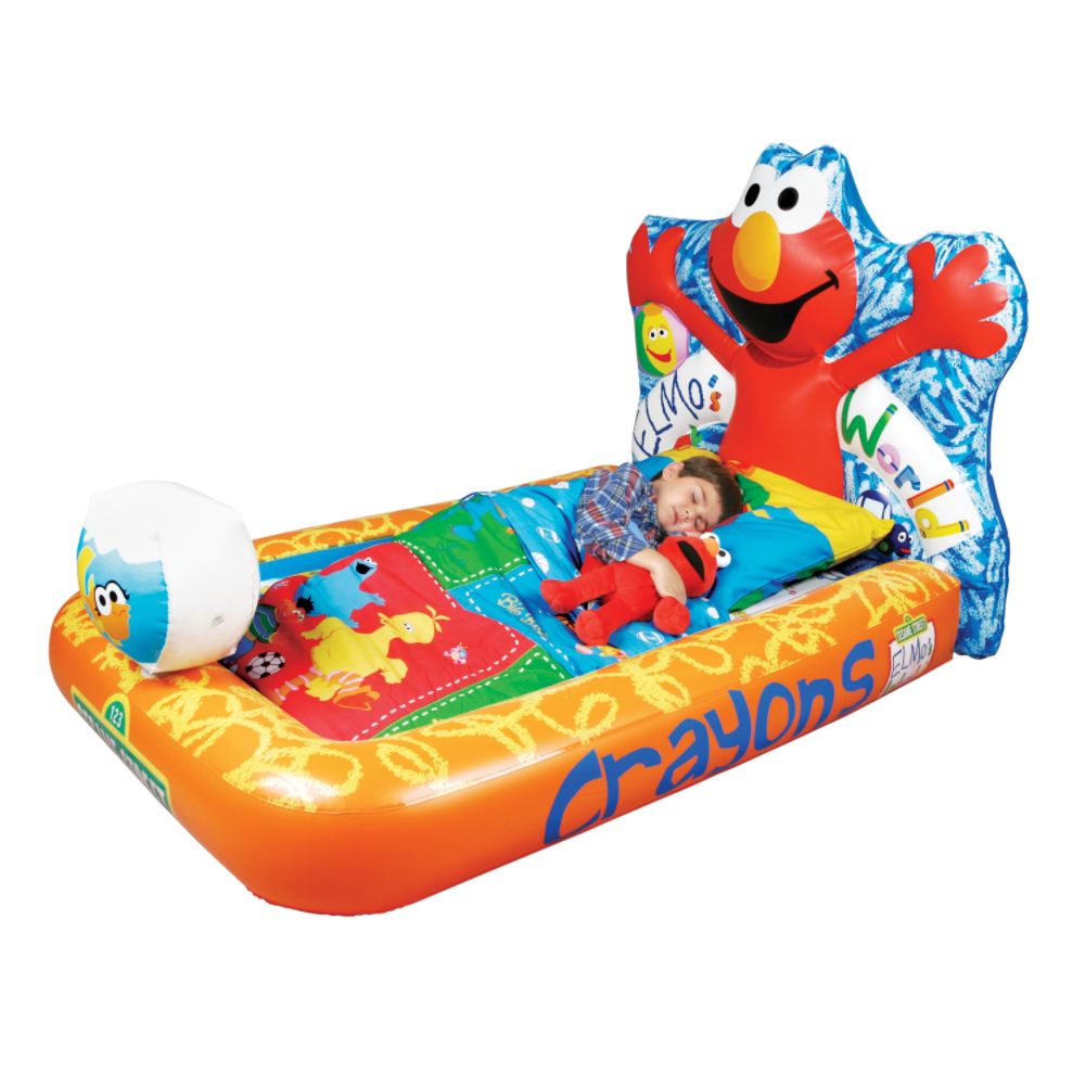 Toddler Inflatable  on Sesame Street   Elmo Inflatable Bed