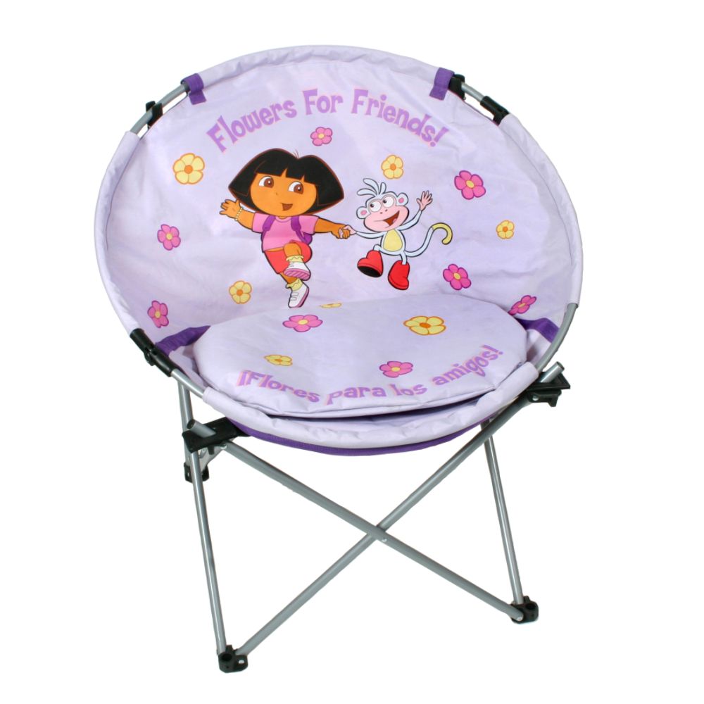 Little Tikes Dora the Explorer Saucer Chair with Carry Bag
