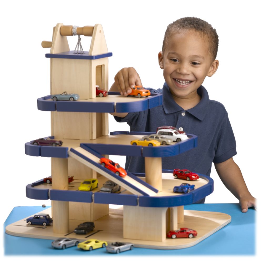 Wooden Parking Garage