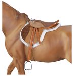 Etoys Devon English Hunt Seat Saddle - Brown