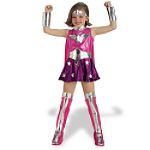 Etoys Pink Wonderwoman Girl Costume: Toddler's Size 2-4
