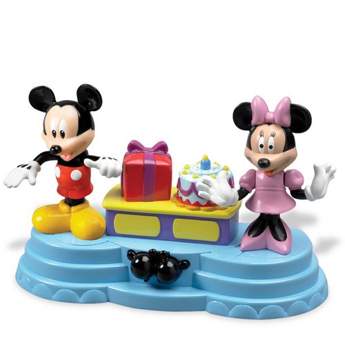 Talkin' Bobbin' Figures 2-Pack: Birthday Surprise with Mickey & Minnie