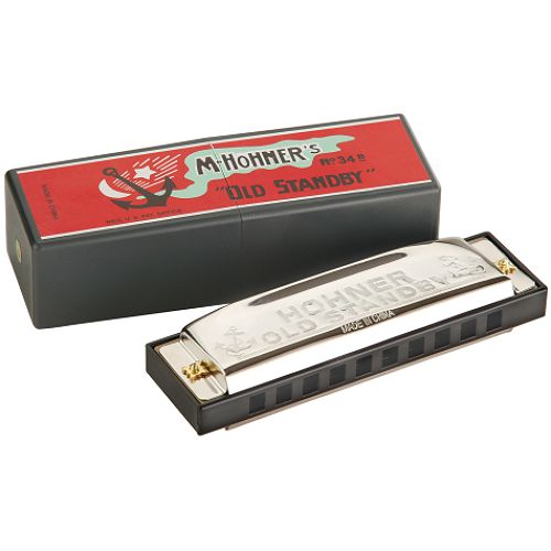 Hohner_Brand Old Standby Harmonica Key of A