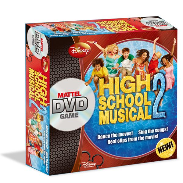 Mattel High School Musical 2 DVD Board Game