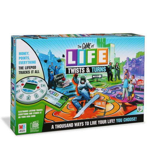 Milton Bradley Game of LIFE: Twists & Turns
