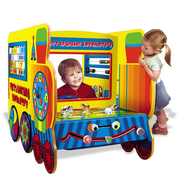 Wooden First Learning Locomotive
