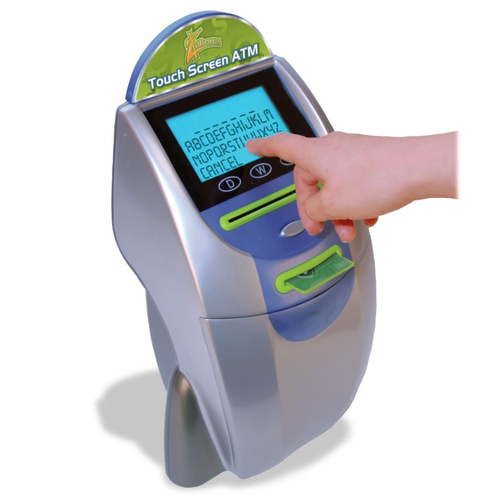 Zillions Touch-Screen ATM Bank