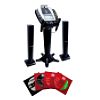 STVG-999 Pedestal Karaoke System with Tower Speakers, Camera, Monitor, Radio a