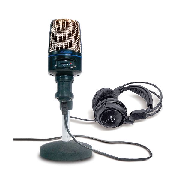Alesis USB Mic Podcasting Kit with Headphones and Software