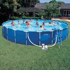 Intex 24' x 52"" Blue Framed Pool"
