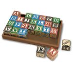 Click here to buy Etoys Vintage ABC Blocks in a Tray by Etoys.