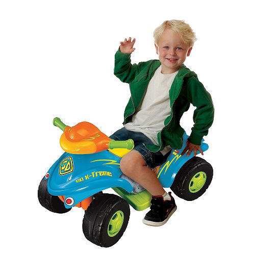 New Star Scooby Doo 4x4 Power ATV 6 Volt Ride on-Blue