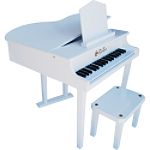 Schoenhut White Concert Baby Grand W Bench by Schoenhut Piano Company