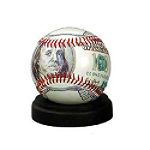 $100 Money Ball Collectable Baseball