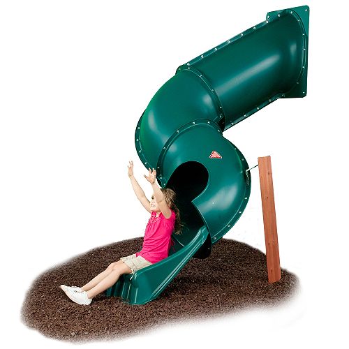 Swing-N-Slide Tunnel Twister Slide - Green