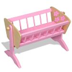 Etoys Dreamtime Baby Doll: Pink Cradle by Etoys