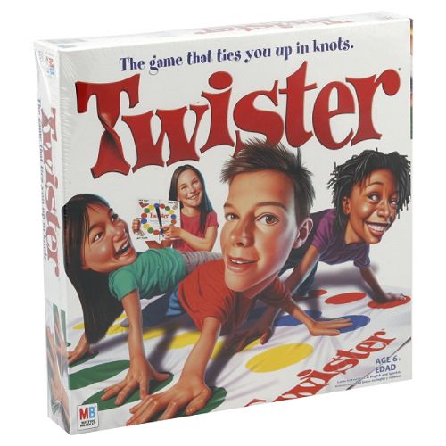 Hasbro Milton Bradley Twister, 1 game by Milton Bradley