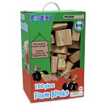Etoys Natural Foamwood Block Set - 100 Pieces by Etoys