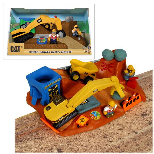 CAT Buildin' Sounds Quarry Playset