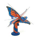 Wow Wee FlyTech Moth Red/Blue Indoor and Outdoor Flyer