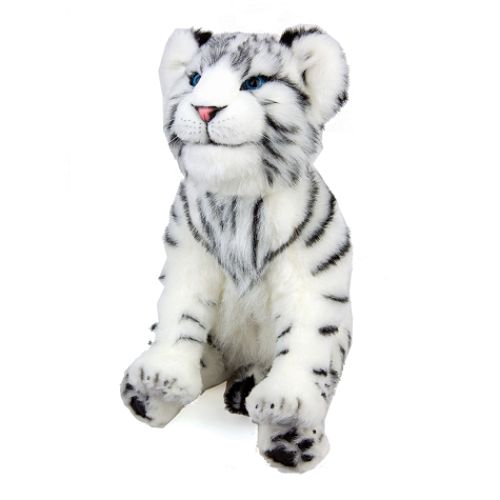 WowWee Alive White Tiger Cub Plush Robotic Toy