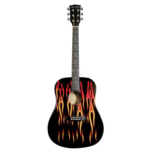Main Street Guitars Dreadnought Acoustic Guitar