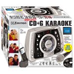 Emerson Portable Karaoke CDG System w/iPod Cord, Cradle and 30 Songs
