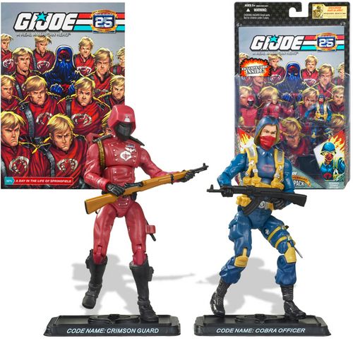 G.I. Joe 25th Anniversay Comic Pack: Crimson Guard and Officer