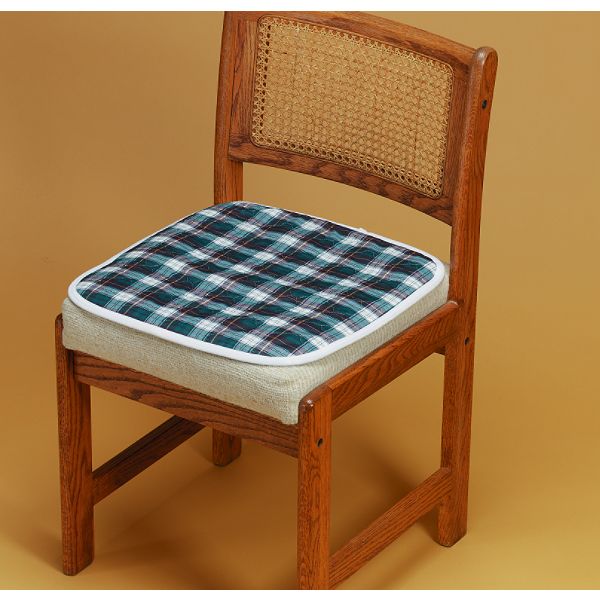 Solid White Chair Pad 18 X 18