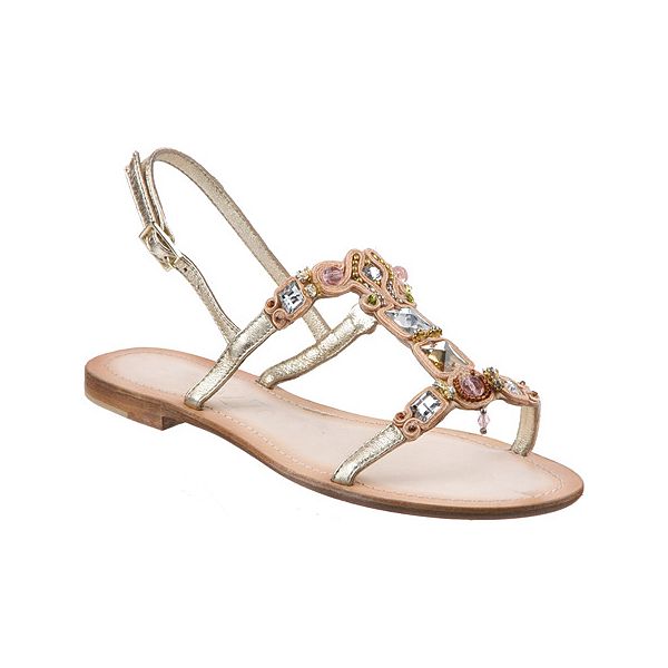 Apepazza Women's Campanellino - Gold Leather