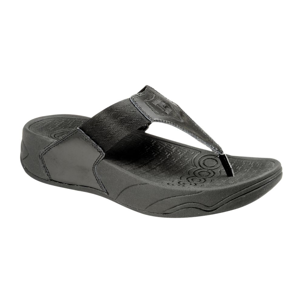 TheraShoe Therasandal-Black