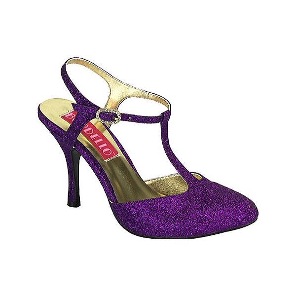 Bordello Women's Violette 12G - Purple Mini Glitter