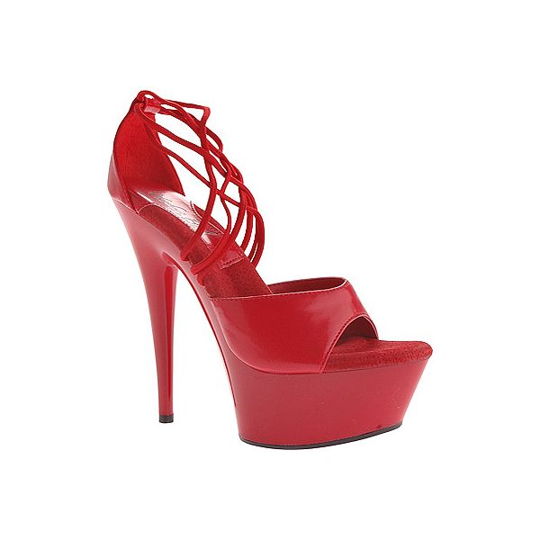 Highest Heel Women's Sexy - Red PU