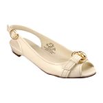 Apostrophe Feisty - Stone White Patent